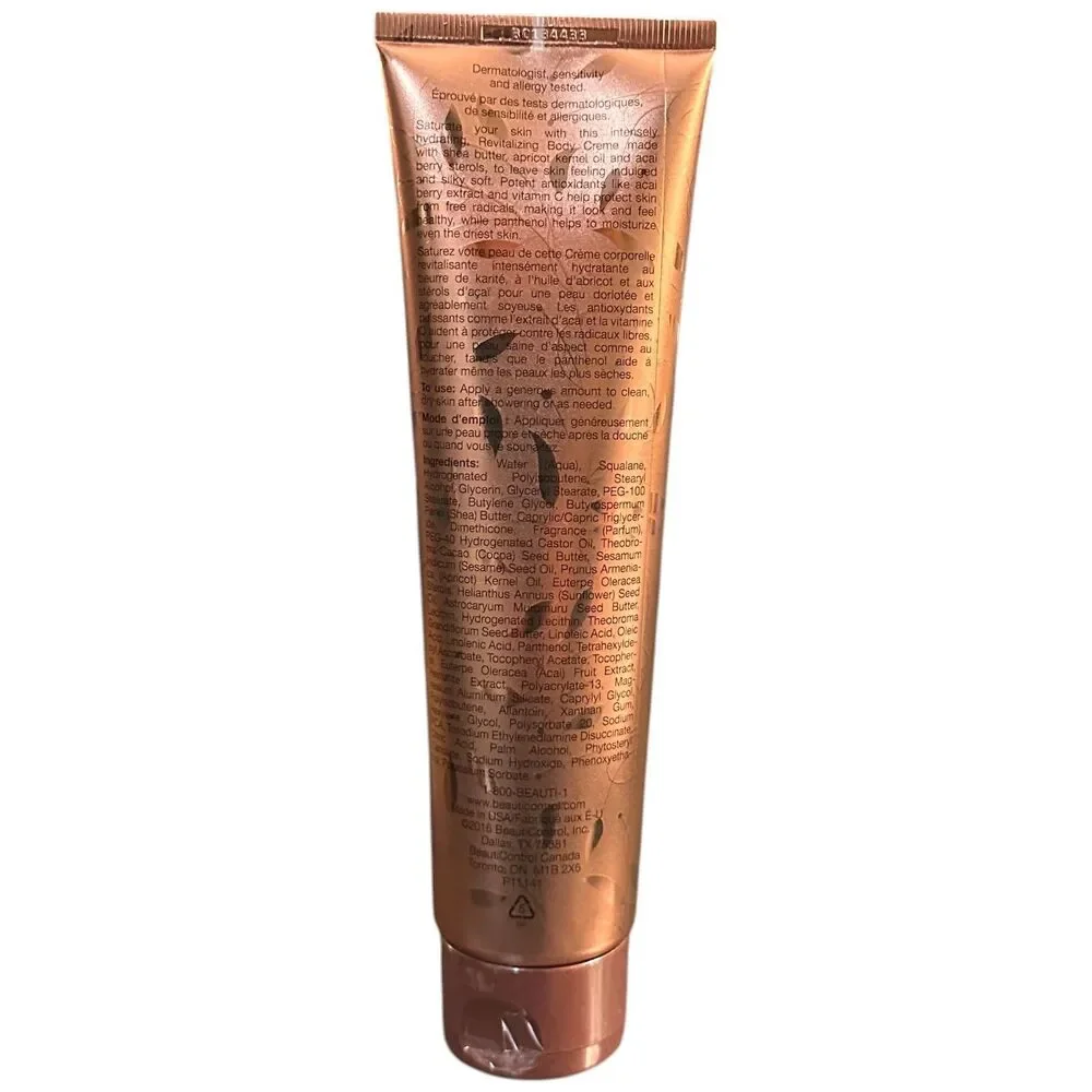 BeautiControl Spa D'Lux Revitalizing Body Creme 5.6 oz NEW SEALED Discontinued